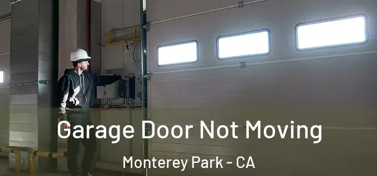  Garage Door Not Moving Monterey Park - CA